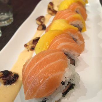 Hiroba Sushi - Mango salmon - Sushi Bars Near Me - Henderson, Nevada Hiroba Sushi - Mango salmon - Sushi Bars Near Me - Henderson, Nevada