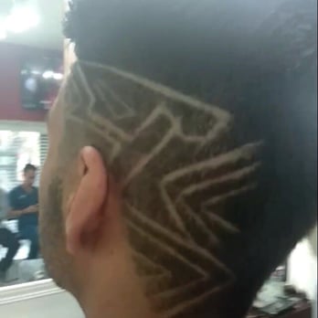 Active Barbers - Mohawk plus design from chris - Barbers Near Me - Santa Monica, California