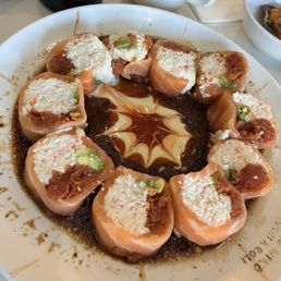 Baked Salmon Roll