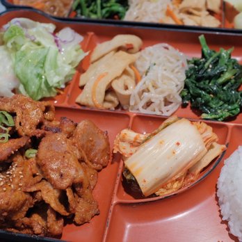 Miga - spicy pork lunch combo - Korean Near Me - Fremont, California Miga - spicy pork lunch combo - Korean Near Me - Fremont, California