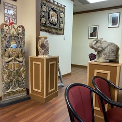 Phalika’s Thai Food - More decor on way to second dining area.