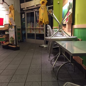 Jamba - It's like an hour before close and they already put away all the patio tables, chairs, and umbrellas causing so much clutter. - Juice Bars & Smoothies Near Me - West Covina, California Jamba - It's like an hour before close and they already put away all the patio tables, chairs, and umbrellas causing so much clutter. - Juice Bars & Smoothies Near Me - West Covina, California