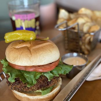 Hops Burger Bar - Crabby Patty Sandwich - Burgers Near Me - Greensboro, North Carolina Hops Burger Bar - Crabby Patty Sandwich - Burgers Near Me - Greensboro, North Carolina