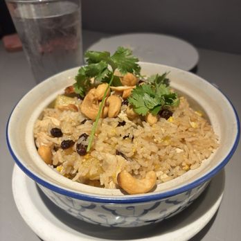 Patra Dining - Pineapple Fried Rice - Thai Near Me - Upland, California Patra Dining - Pineapple Fried Rice - Thai Near Me - Upland, California