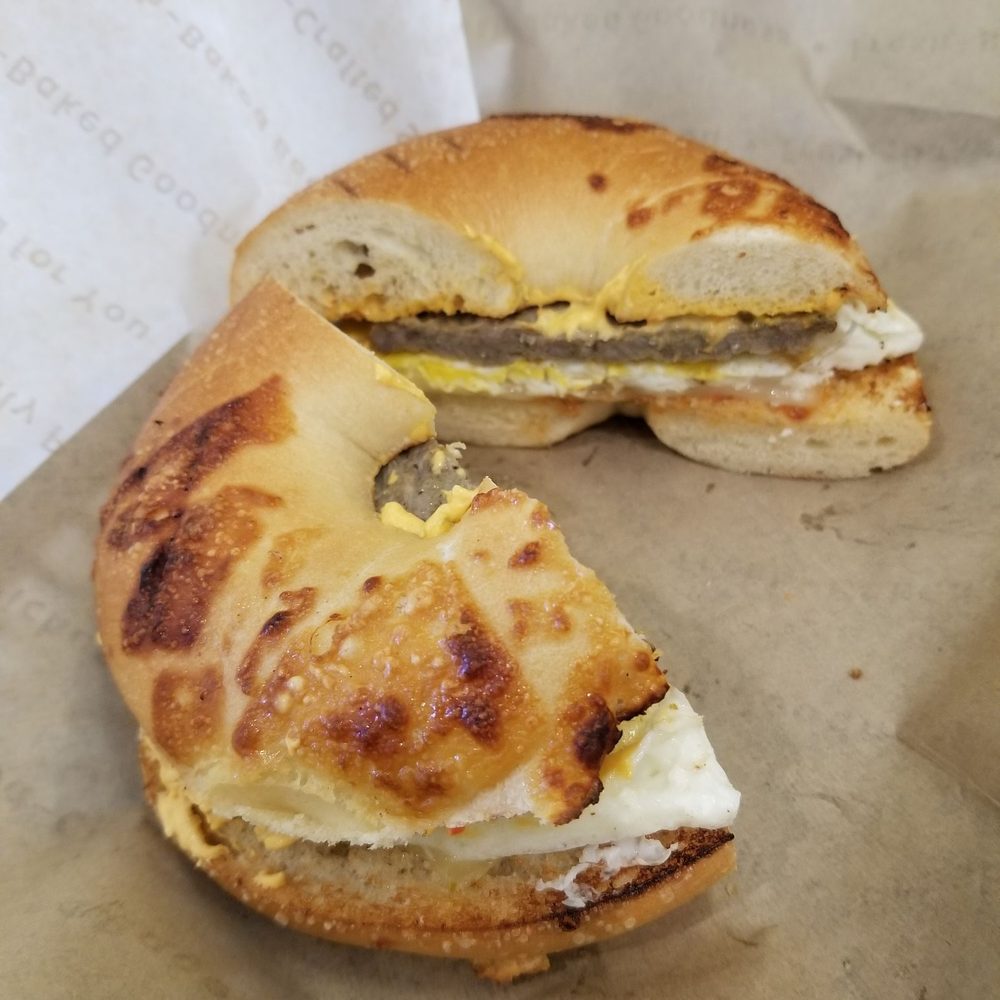 Noah's NY Bagels - Egg Sand Sante Fe ($5.59) - Bagels Near Me - Manhattan Beach, California