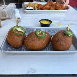 Bacon Wrapped Corn Dogs