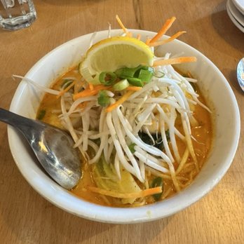 Native Plate - Curry Laksa with shrimp - Pan Asian Near Me - Richmond, Virginia Native Plate - Curry Laksa with shrimp - Pan Asian Near Me - Richmond, Virginia