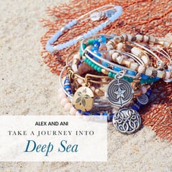ALEX AND ANI - Uncover nautical motifs and glistening beaded pieces that radiate with seaside charm.