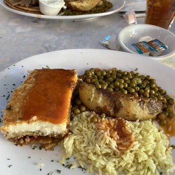 Hellas Restaurant - Mousaka! Delicioso! - Bakeries Near Me - Tarpon Springs, Florida