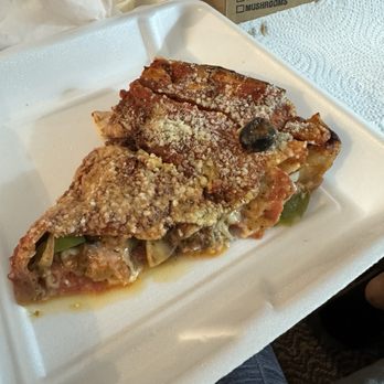 Chicago Pizza & Pasta - Supreme Deep Dish: LOADED with fresh ingredients inside! Absolutely delicious! - Italian Near Me - Dallas, Texas Chicago Pizza & Pasta - Supreme Deep Dish: LOADED with fresh ingredients inside! Absolutely delicious! - Italian Near Me - Dallas, Texas