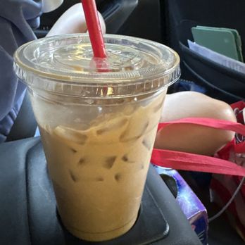 A Shot In the Dark - Iced oatmilk latte - Coffee & Tea Near Me - Forks, Washington