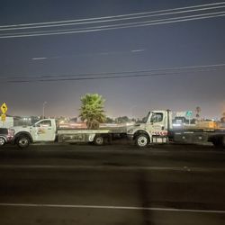 Cortes Towing - Cortes towing carelessly blocking street parking for elderly, disabled and military residents.