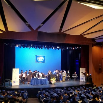 BMCC Tribeca Performing Arts Center - Stage for the graduates - Performing Arts Near Me - New York, New York