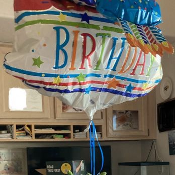 Casas Adobes Flower Shop - They sale $20.00 deflated birthday balloons this was delivered to us! Wow nice quality check! - Florists Near Me - Tucson, Arizona