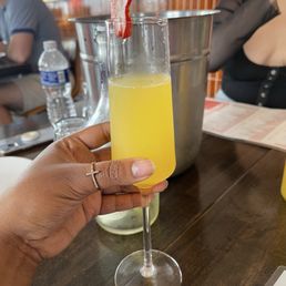 Bottomless mimosas