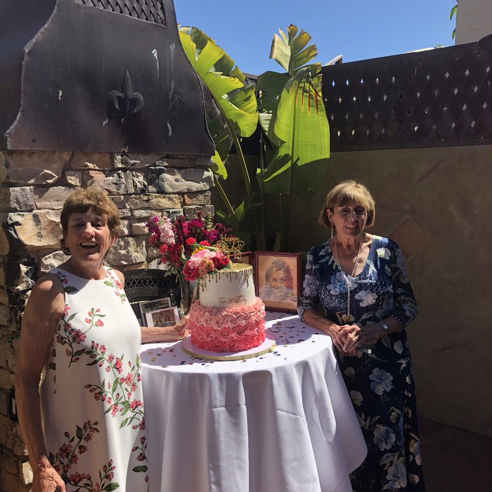 Sugar & Share - The birthday girls admiring their beautiful cake! - Cupcakes Near Me