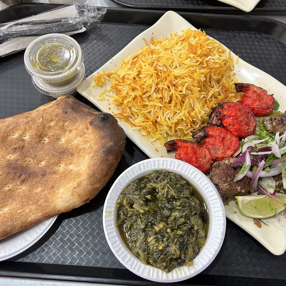 Fairfax Kabob - F14. Combo Ground Beef and shrimp - Kebab Near Me - Fairfax, Virginia
