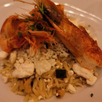 The Greek on Main - Prawns kritharotto - Greek Near Me - Metuchen, New Jersey
