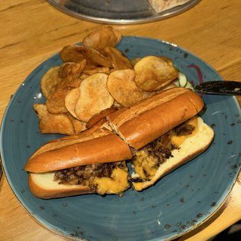 Simi Valley Brewing - Wagyu Sandwich "chopped cheese" - Brewpubs Near Me - Simi Valley, California Simi Valley Brewing - Wagyu Sandwich "chopped cheese" - Brewpubs Near Me - Simi Valley, California