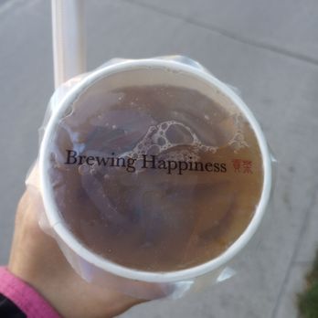 Gong Cha - Peach Green Tea ($6.88 on UberEats BOGO). I added 3J (tapioca, herbal jelly and pudding) for an additional $1.13 each. - Bubble Tea Near Me - Ottawa, Ontario Gong Cha - Peach Green Tea ($6.88 on UberEats BOGO). I added 3J (tapioca, herbal jelly and pudding) for an additional $1.13 each. - Bubble Tea Near Me - Ottawa, Ontario