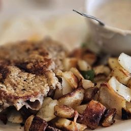 Chicken Fried Steak 'n' Eggs