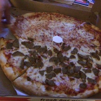 Hasbrouck Heights Pizza - Half meatball pie - Pizza Near Me - Hasbrouck Heights, New Jersey Hasbrouck Heights Pizza - Half meatball pie - Pizza Near Me - Hasbrouck Heights, New Jersey