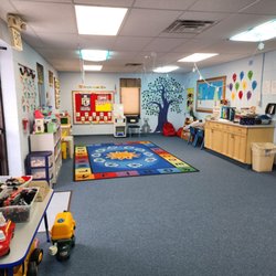 Mt Zion Christian Preschool - Play & circle time area of PreK classroom
