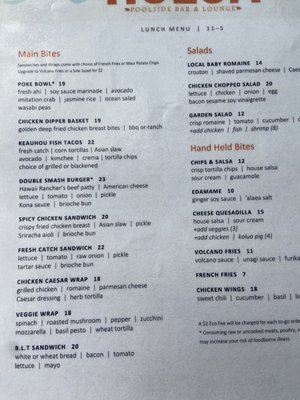 Menu photo 2 Wailele Cafe Kailua-Kona, HI