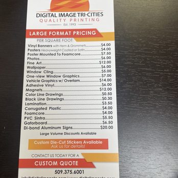 Digital Image Tri Cities - Printing Services Near Me - Richland, Washington Digital Image Tri Cities - Printing Services Near Me - Richland, Washington