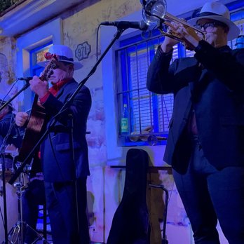 Cafe La Trova - The band playing classic tunes! - Cocktail Bars Near Me - Miami, Florida