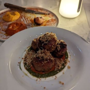Laurel - Lamb meatballs - Spanish Near Me - Charleston, South Carolina Laurel - Lamb meatballs - Spanish Near Me - Charleston, South Carolina
