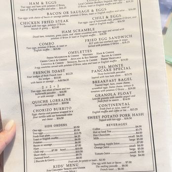 Del Monte Cafe - Breakfast lover's dream menu - Breakfast & Brunch Near Me - San Luis Obispo, California