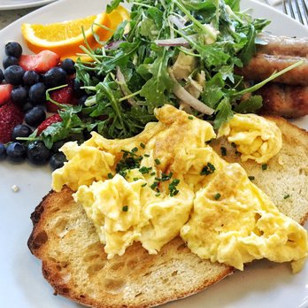 Copa Vida - Your way with scrambled eggs, sausage, and salad - New American Near Me - Pasadena, California