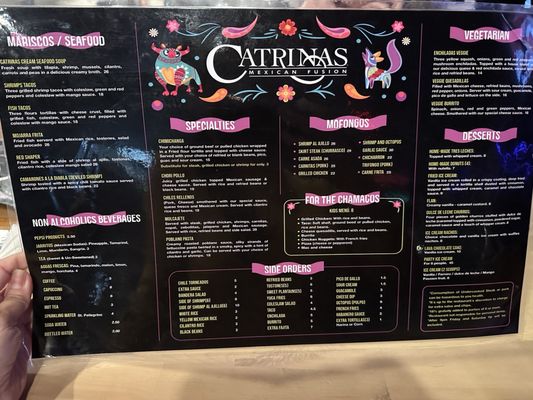 Menu photo 8 Catrinas Mexican Fusion Orlando, FL Menu photo 8 Catrinas Mexican Fusion Orlando, FL