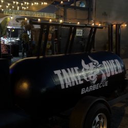 Saturday Pop-Ups at Glendale Tap featuring our 750gal. smoker