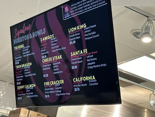 SOHO Sushi Burritos by null