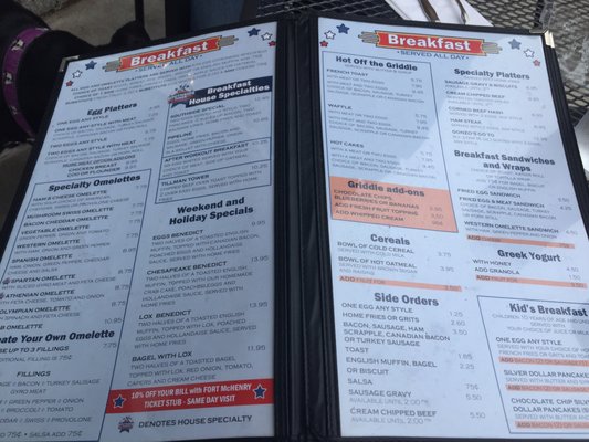 Menu photo 8 Southside Diner Baltimore, MD