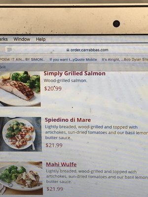 Menu photo 4 Carrabba's Italian Grill Gilbert, AZ