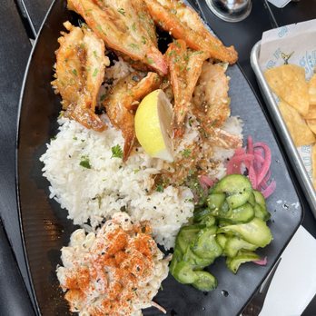 Seasurf Fish - North Shore Garlic Shrimp- so delicious and crispy! - Seafood Near Me - Yorba Linda, California