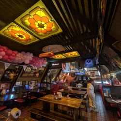 Rib Hut - Inside is very quaint and warm, more like a Tavern than a rib joint.