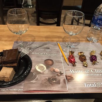Total Wine & More - Wine and chocolate pairing class - Beer, Wine & Spirits Near Me - San Antonio, Texas Total Wine & More - Wine and chocolate pairing class - Beer, Wine & Spirits Near Me - San Antonio, Texas