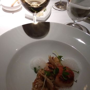 The Elderberry House - Scallop with mushroom risotto - French Near Me - Oakhurst, California The Elderberry House - Scallop with mushroom risotto - French Near Me - Oakhurst, California