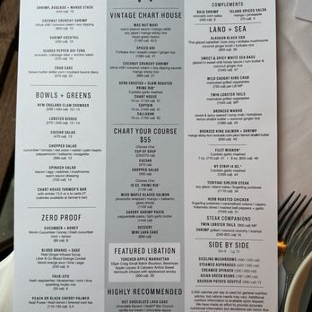 Chart House - Menu - Seafood Near Me - Monterey, California Chart House - Menu - Seafood Near Me - Monterey, California