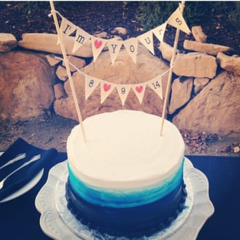 Christine's Cake Creations - One of our ombre style wedding cakes! - Desserts Near Me
