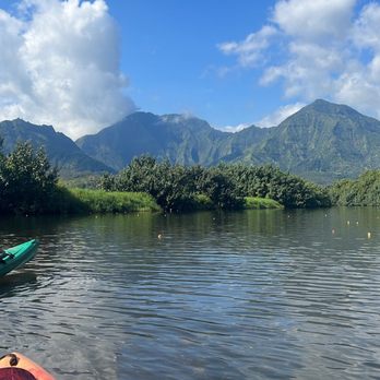 Kayak Hanalei - View from kayaking - Tours Near Me - Hanalei, Hawaii Kayak Hanalei - View from kayaking - Tours Near Me - Hanalei, Hawaii