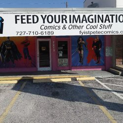 Feed Your Imagination - New location next door, bigger space for more comics and cool stuff!