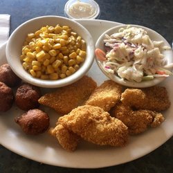 Andy's Restaurant - All u can eat catfish plate with hush puppies & 2 sides