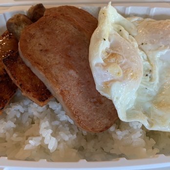 Hamada General Store - You get all of the breakfast meats with the two eggs - Salad Near Me - Honolulu, Hawaii Hamada General Store - You get all of the breakfast meats with the two eggs - Salad Near Me - Honolulu, Hawaii
