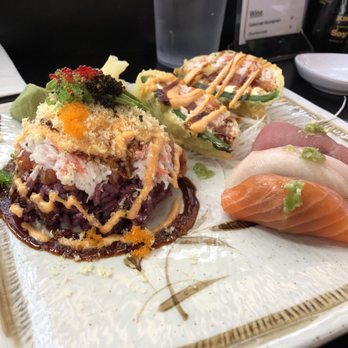 Harumi - Ahi Tower/Nigiri/Stuffed Jalapeño - Japanese Near Me - Phoenix, Arizona Harumi - Ahi Tower/Nigiri/Stuffed Jalapeño - Japanese Near Me - Phoenix, Arizona