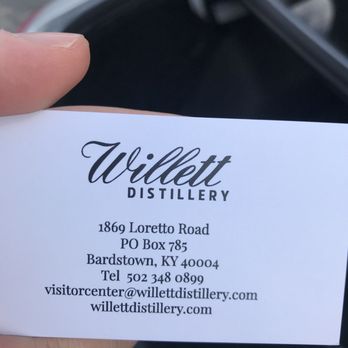 Willett Distillery - Contact info - Distilleries Near Me - Bardstown, Kentucky Willett Distillery - Contact info - Distilleries Near Me - Bardstown, Kentucky